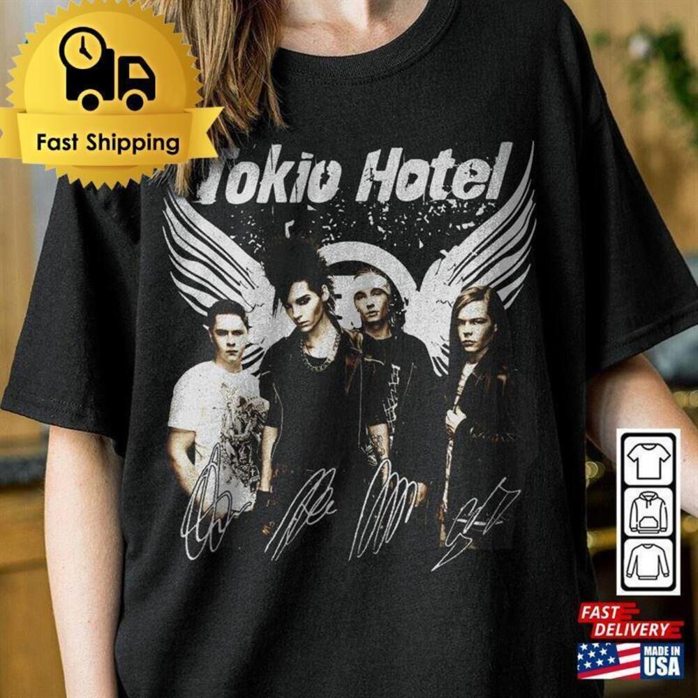 Tokio Hotel Band Music Shirt 5 Concert    Classic